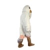 White Bird Eagle Cartoon Mascot Costume Plush with Mask