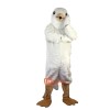 White Bird Eagle Cartoon Mascot Costume Plush with Mask