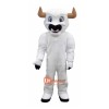 White Buffalo Mascot Costume Cosplay Outfits