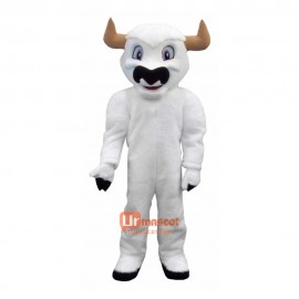 White Buffalo Mascot Costume Cosplay Outfits
