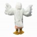 White Pelican Seabird Cartoon Mascot Costume Plush with Mask