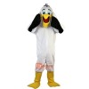 white Pelican Toucan Cartoon Mascot Costume Plush with Mask