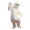 White Polar Bear Cartoon Mascot Costume Plush with Mask