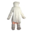 White Polar Bear Cartoon Mascot Costume Plush with Mask