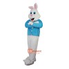 White Rabbit Bunny Cartoon Mascot Costume Plush with Mask
