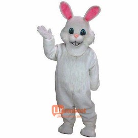 White Rabbit Cartoon Mascot Costume Cosplay Outfits