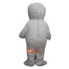 White Snow Strange Cartoon Mascot Costume Plush with Mask