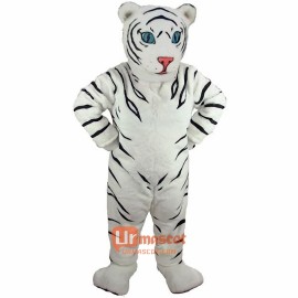 White Tiger Cub Lightweight Cartoon Mascot Costume