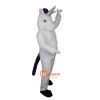 White Unicorn Horse Cartoon Mascot Costume Plush with Mask