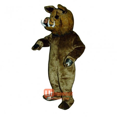 Wild Boar Cartoon Costume Mascot