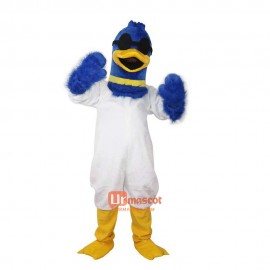 Wild Duck Bird Cartoon Mascot Costume Plush with Mask