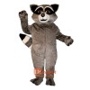 Wild Raccoon Cartoon Costume Mascot