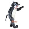 Wildcat Grey Tiger Wolf Cartoon Mascot Costume Plush with Mask