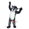 Wildcat Grey Tiger Wolf Cartoon Mascot Costume Plush with Mask
