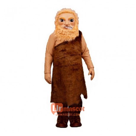 Wildman Cartoon Costume Mascot