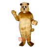 Willy Beaver Cartoon Costume Mascot