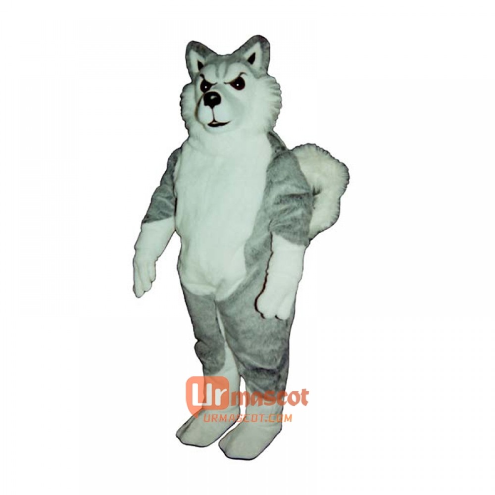 Willy Wolf Mascot Cartoon Costume