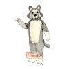 Wolf Dog Cartoon Costume Mascot