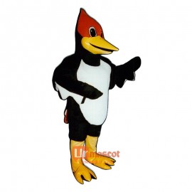 Woodrow Woodpecker Cartoon Costume Mascot