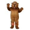 Woody Woodchuck Cartoon Costume Mascot