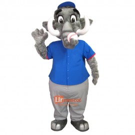 Woolly Mammoth Custom Cartoon Mascot Costume