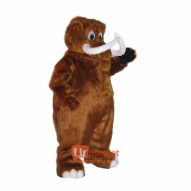 Wooly the Mammoth Custom Cartoon Mascot Costume