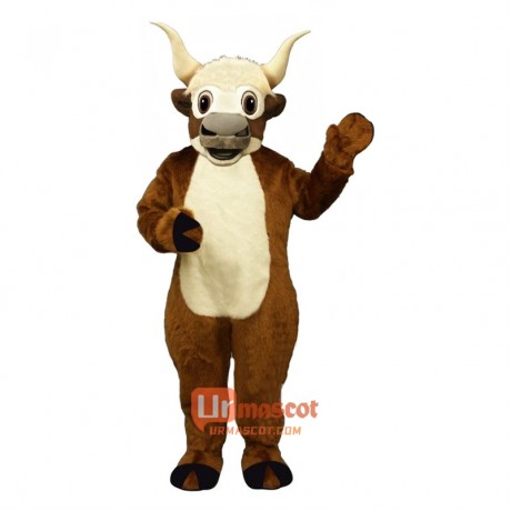 Yak Cartoon Costume Mascot