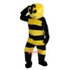 yellow bee Cartoon Mascot Costume Plush with Mask