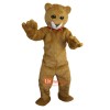 Yellow Cat Cartoon Mascot Costume Plush with Mask