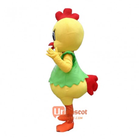 Yellow Chick Custom Mascot Cartoon Costume