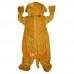 Yellow Dog Cartoon Mascot Costume Plush with Mask