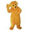 Yellow Dog Cartoon Mascot Costume Plush with Mask