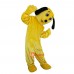Yellow Dog Cartoon Mascot Costume Plush with Mask