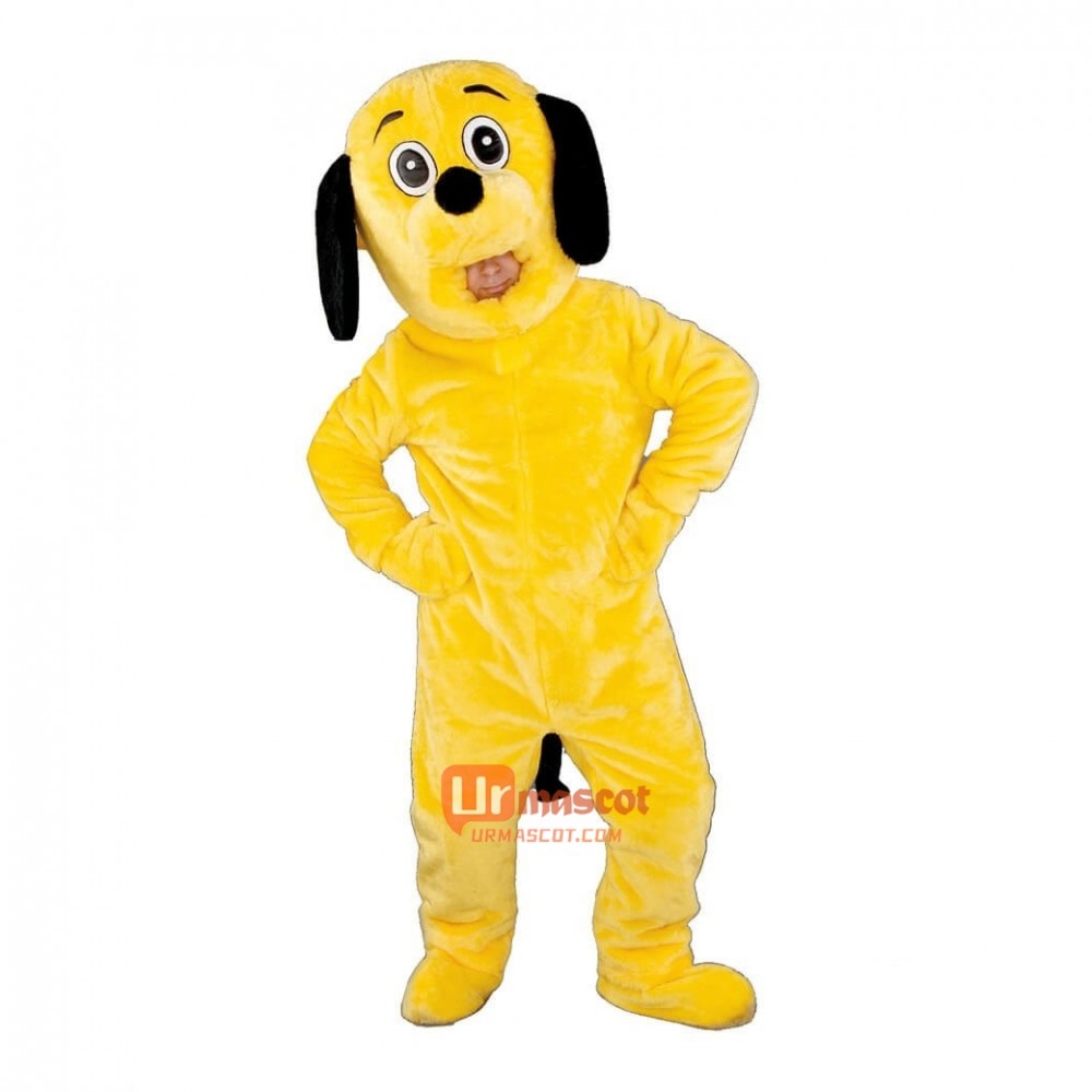 Yellow Dog Custom Cartoon Mascot Costume