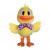 Yellow Duck Cartoon Mascot Costume Plush with Mask