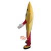 Yellow Five-Pointed Star Cartoon Mascot Costume Plush with Mask