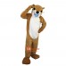 Yellow Gopher Mole Cartoon Mascot Costume Plush with Mask