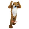 Yellow Gopher Mole Cartoon Mascot Costume Plush with Mask