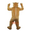 Yellow Gopher Mole Cartoon Mascot Costume Plush with Mask