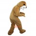 Yellow Gopher Mole Cartoon Mascot Costume Plush with Mask