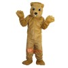 Yellow Groundhog Gophers Cartoon Mascot Costume Plush with Mask