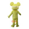 Yellow Mouse Cartoon Mascot Costume Plush with Mask