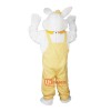 Yellow Rabbit Bunny Hare Cartoon Mascot Costume Plush with Mask