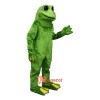 Yellow Toed Frog Mascot Cartoon Costume