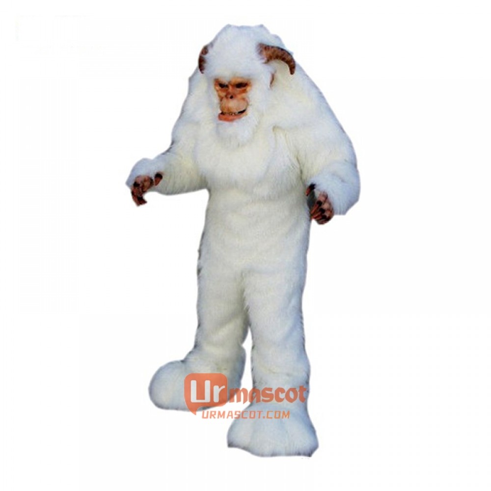 Yeti Cartoon Costume Mascot