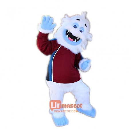 Yeti Mascot Costume Cosplay Outfits