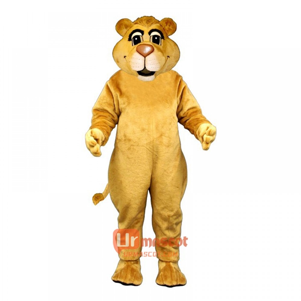 Young Lion Cartoon Costume Mascot