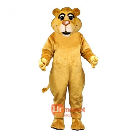Young Lion Cartoon Costume Mascot